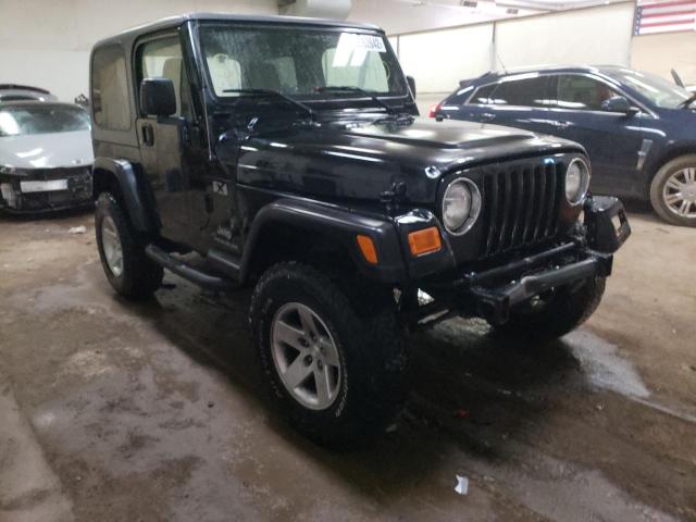 JEEP WRANGLER X 2005 with VIN 1J4FA39S45P323196 - Photo from auction