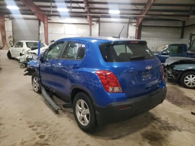 Photo 3 from auction – 2016 CHEVROLET TRAX LS with VIN KL7CJNSB5GB560002