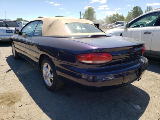 Photo 3 from auction – 1997 CHRYSLER SEBRING JX with VIN 3C3EL55H3VT511905