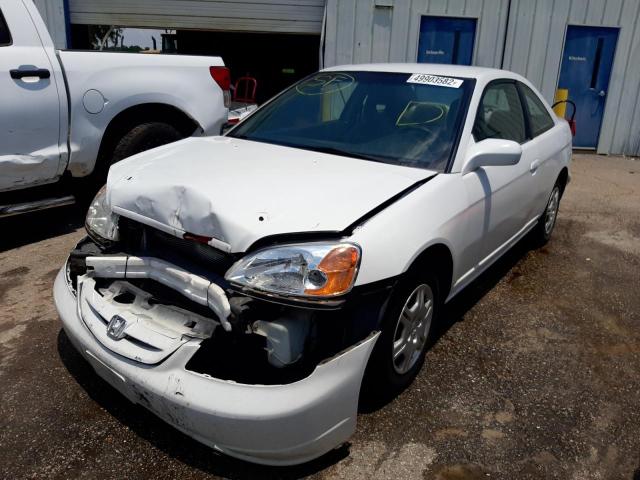 Photo 2 from auction – 2001 HONDA CIVIC LX with VIN 1HGEM22571L038650
