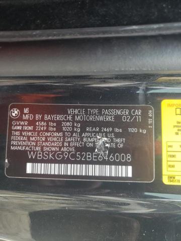Photo 10 from auction – 2011 BMW M3 with VIN WBSKG9C52BE646008
