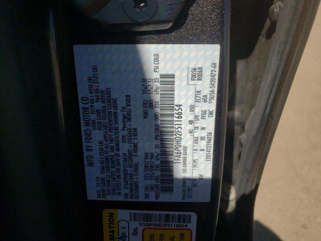 Photo 10 from auction – 2015 FORD FUSION SE with VIN 1FA6P0HD2F5116654