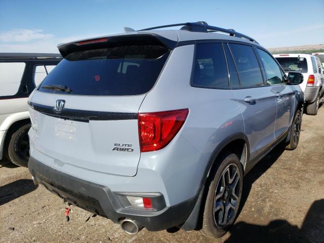 Photo 4 from auction – 2022 HONDA PASSPORT E with VIN 5FNYF8H03NB002872