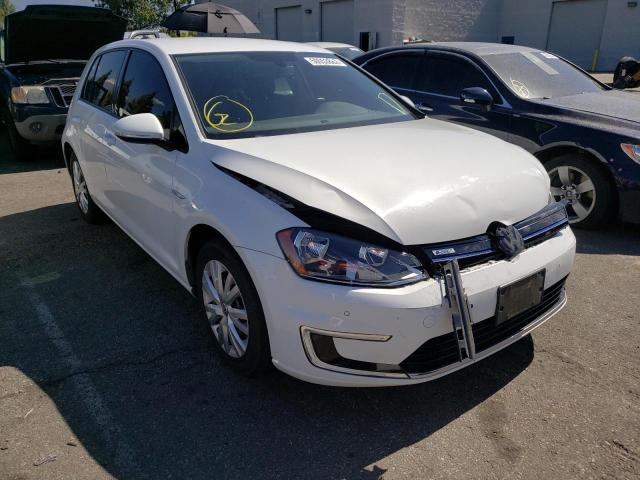 Photo 1 from auction – 2015 VOLKSWAGEN E-GOLF LIM with VIN WVWKP7AU6FW909557