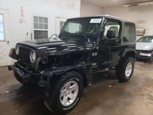 Photo 2 from auction – 2005 JEEP WRANGLER X with VIN 1J4FA39S45P323196