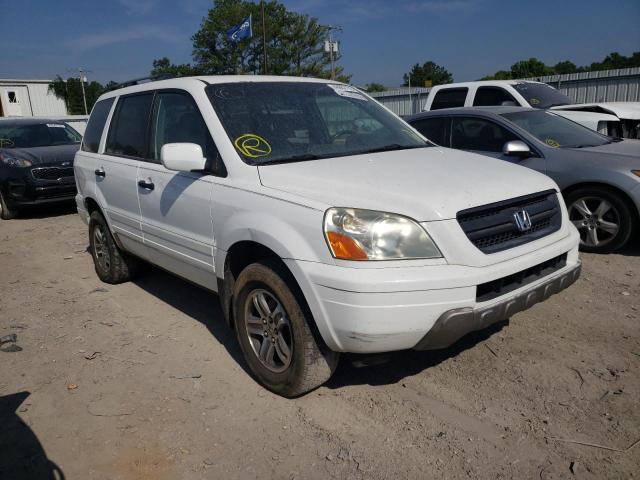 HONDA PILOT EXL 2003 with VIN 2HKYF18593H556113 - Photo from auction