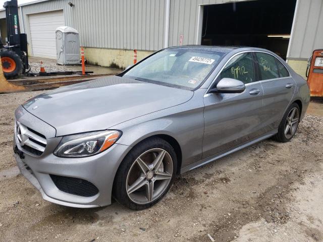 Photo 2 from auction – 2016 MERCEDES-BENZ C 300 4MAT with VIN WDDWF4KB9GR124231