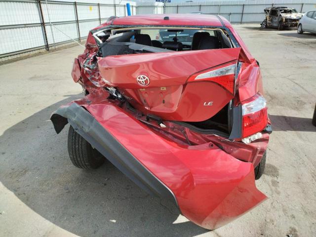 Photo 9 from auction – 2016 TOYOTA COROLLA L with VIN 5YFBURHEXGP464205
