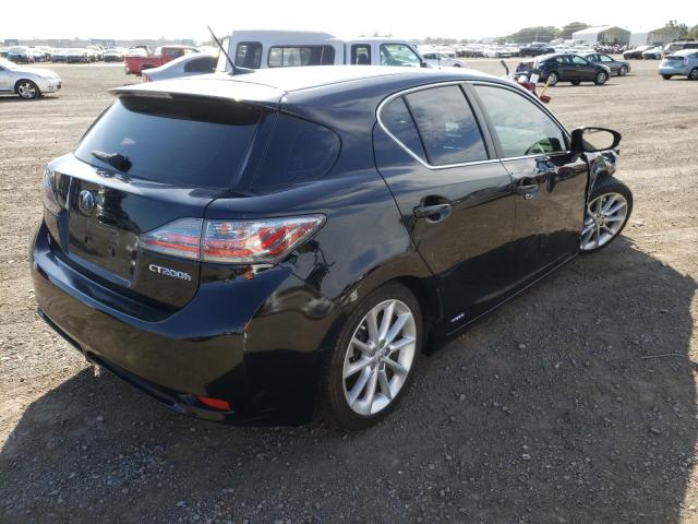Photo 4 from auction – 2012 LEXUS CT 200 with VIN JTHKD5BH0C2091226
