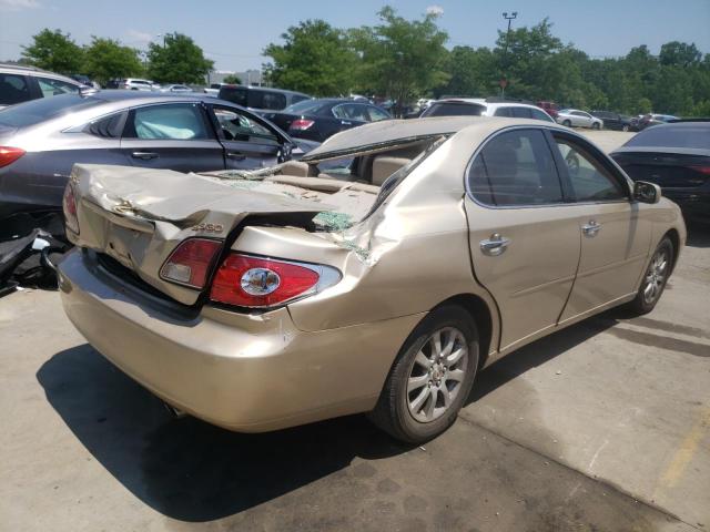 Photo 4 from auction – 2004 LEXUS ES 330 with VIN JTHBA30GX45020008