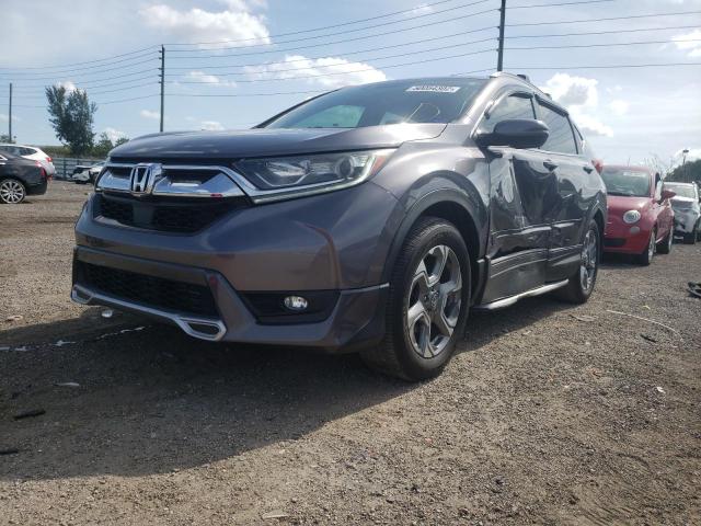 Photo 2 from auction – 2017 HONDA CR-V EXL with VIN 7FARW1H83HE025711