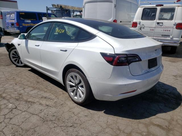 Photo 3 from auction – 2022 TESLA MODEL 3 with VIN 5YJ3E1EA8NF188667
