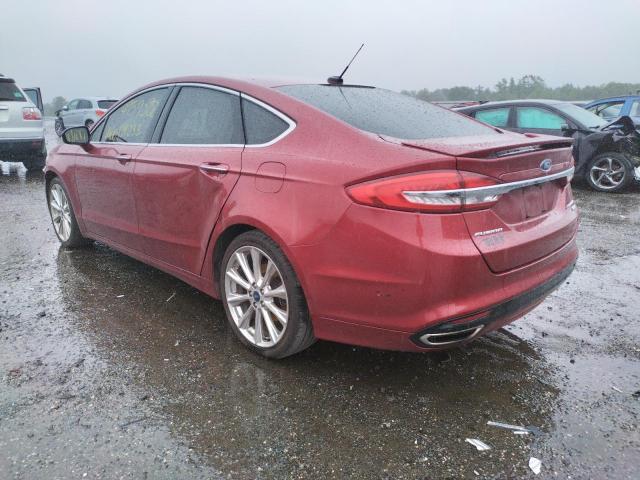 Photo 3 from auction – 2017 FORD FUSION TIT with VIN 3FA6P0K90HR132405