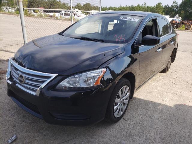 Photo 2 from auction – 2014 NISSAN SENTRA S with VIN 3N1AB7AP4EY288110