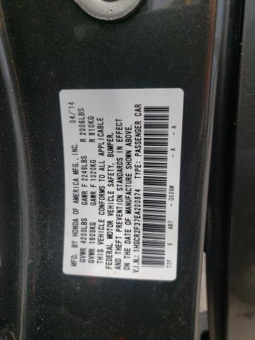 Photo 10 from auction – 2014 HONDA ACCORD LX with VIN 1HGCR2F37EA200974