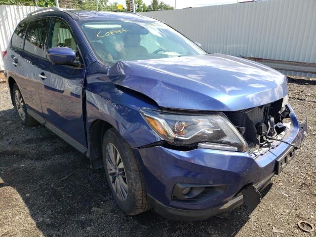 NISSAN PATHFINDER 2018 with VIN 5N1DR2MMXJC667105 - Photo from auction