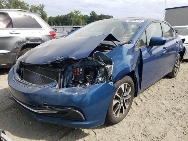 Photo 2 from auction – 2015 HONDA CIVIC EX with VIN 19XFB2F89FE025590