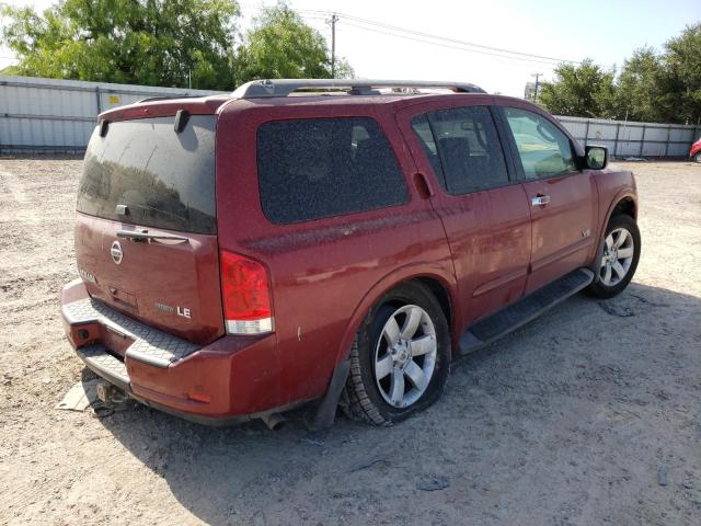 Photo 4 from auction – 2008 NISSAN ARMADA SE with VIN 5N1BA08D48N616937