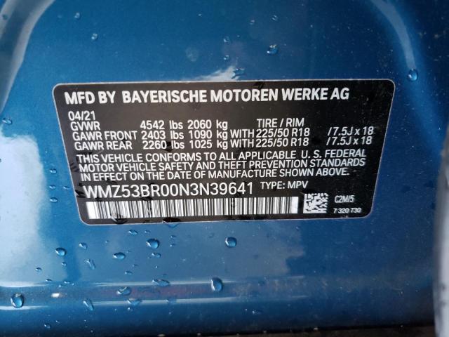 Photo 10 from auction – 2022 MINI COOPER S C with VIN WMZ53BR00N3N39641