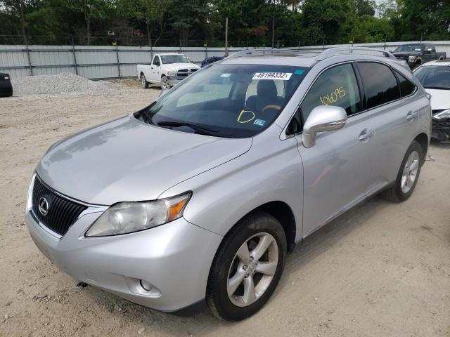 Photo 2 from auction – 2010 LEXUS RX 350 with VIN 2T2BK1BA6AC076744