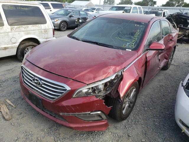 Photo 2 from auction – 2015 HYUNDAI SONATA SE with VIN 5NPE24AF2FH124325