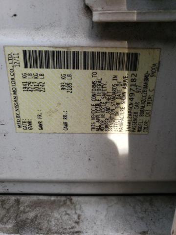 Photo 10 from auction – 2012 NISSAN ALTIMA BAS with VIN 1N4AL2AP4CN497182