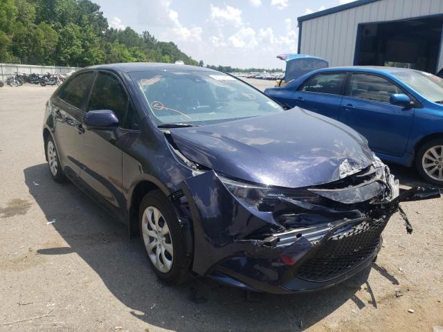 TOYOTA COROLLA LE 2022 with VIN 5YFEPMAE1NP304714 - Photo from auction