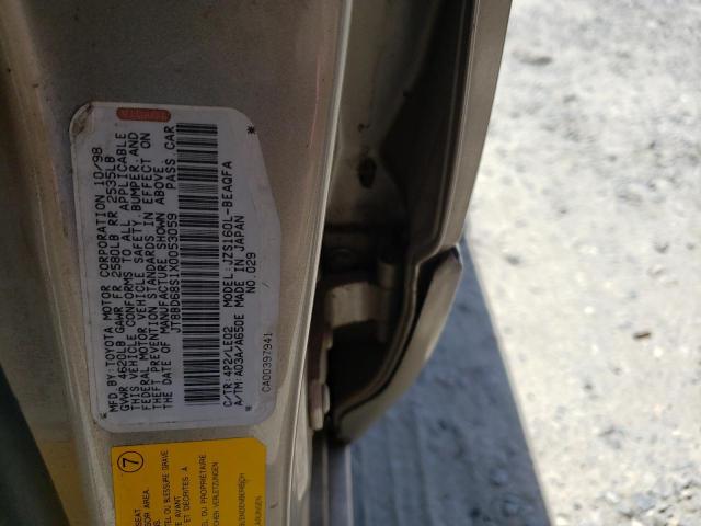 Photo 10 from auction – 1999 LEXUS GS 300 with VIN JT8BD68S1X0053059