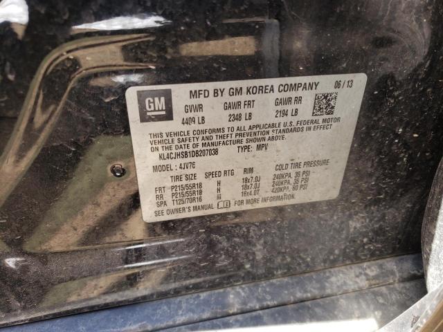 Photo 10 from auction – 2013 BUICK ENCORE PRE with VIN KL4CJHSB1DB207038
