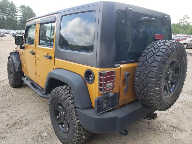 Photo 3 from auction – 2014 JEEP WRANGLER U with VIN 1C4BJWDG9EL272522