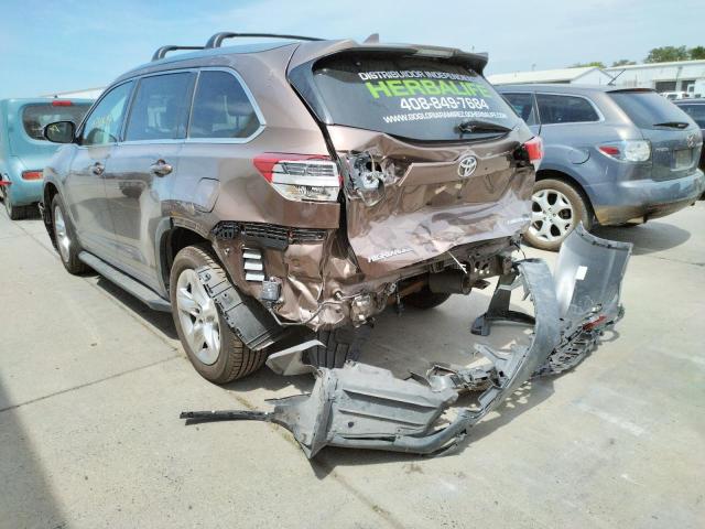Photo 3 from auction – 2019 TOYOTA HIGHLANDER with VIN 5TDDZRFH9KS978408