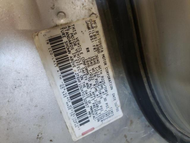 Photo 10 from auction – 2000 LEXUS RX 300 with VIN JT6HF10UXY0132857