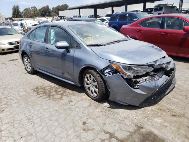 TOYOTA COROLLA LE 2020 with VIN 5YFEPRAE3LP077844 - Photo from auction