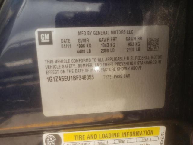 Photo 10 from auction – 2011 CHEVROLET MALIBU LS with VIN 1G1ZA5EU1BF348055