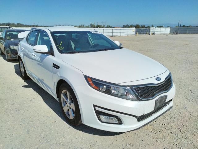 KIA OPTIMA LX 2015 with VIN 5XXGM4A76FG447610 - Photo from auction