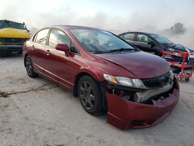 HONDA CIVIC LX 2009 with VIN 19XFA16589E025779 - Photo from auction