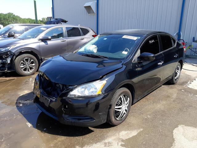 Photo 2 from auction – 2014 NISSAN SENTRA S with VIN 3N1AB7AP1EY342205