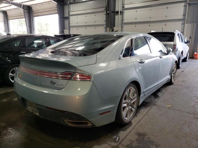 Photo 4 from auction – 2014 LINCOLN MKZ HYBRID with VIN 3LN6L2LU2ER822216