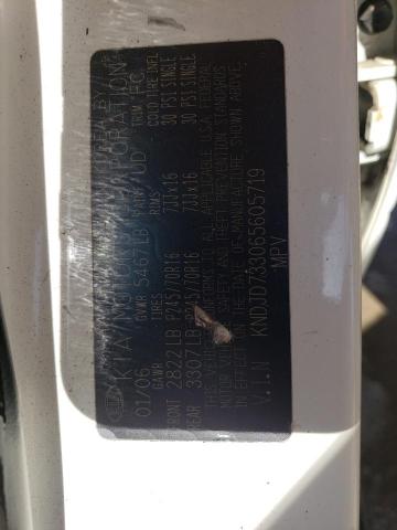 Photo 10 from auction – 2006 KIA SORENTO EX with VIN KNDJD733065605719