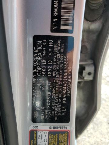 Photo 10 from auction – 2016 KIA RIO LX with VIN KNADM4A31G6698855