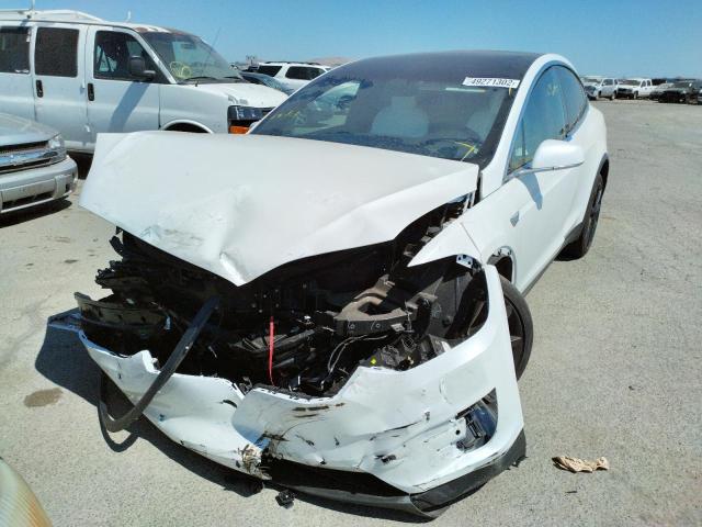 Photo 9 from auction – 2020 TESLA MODEL X with VIN 5YJXCDE21LF236850