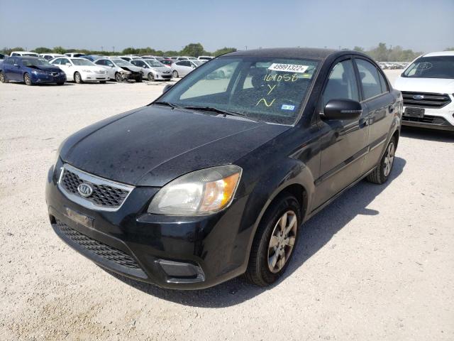 Photo 2 from auction – 2011 KIA RIO BASE with VIN KNADH4A3XB6753414