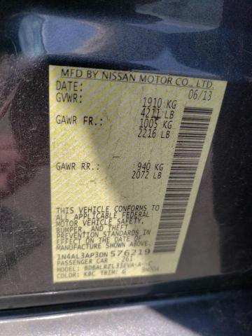Photo 10 from auction – 2013 NISSAN ALTIMA 2.5 with VIN 1N4AL3AP3DN576219