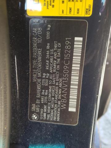 Photo 10 from auction – 2009 BMW 528 XI with VIN WBANV13509C152891