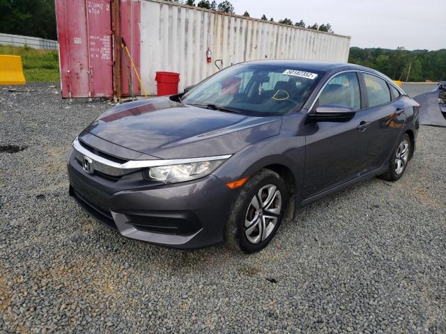 Photo 2 from auction – 2017 HONDA CIVIC LX with VIN 19XFC2F58HE045190