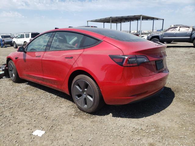 Photo 3 from auction – 2022 TESLA MODEL 3 with VIN 5YJ3E1EB7NF160173