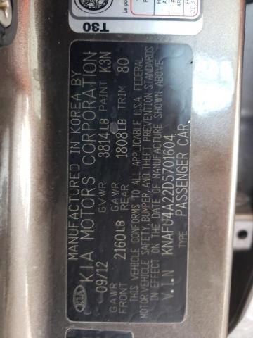 Фото 10 с аукциона – 2013 KIA FORTE EX с VIN KNAFU4A22D5701604