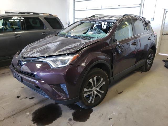 Photo 2 from auction – 2018 TOYOTA RAV4 LE with VIN 2T3BFREVXJW772325