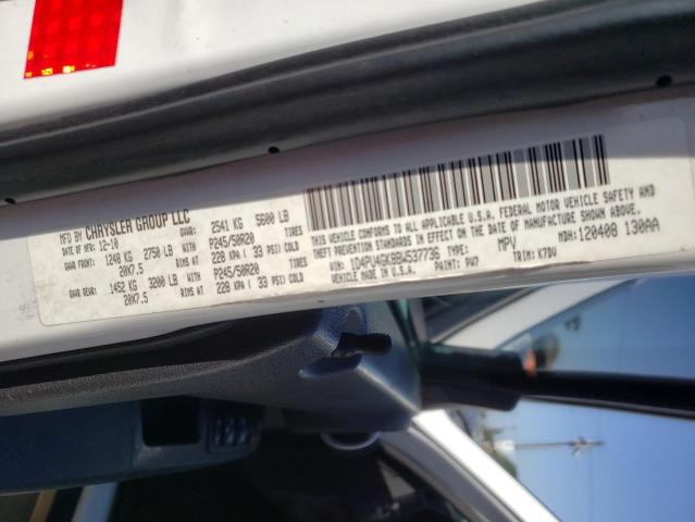 Photo 10 from auction – 2011 DODGE NITRO HEAT with VIN 1D4PU4GK8BW537736