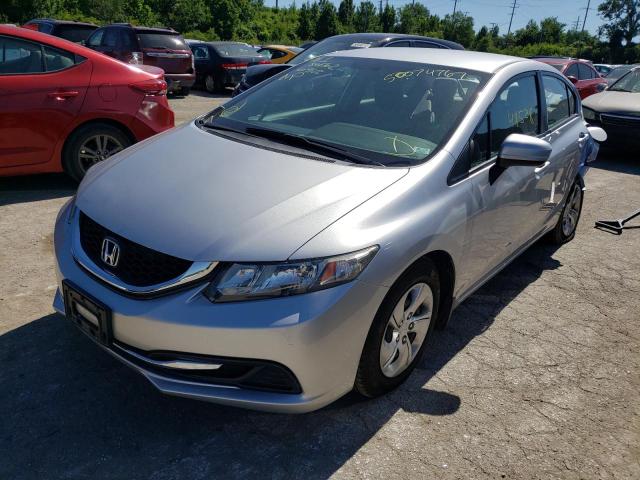 Photo 2 from auction – 2015 HONDA CIVIC LX with VIN 19XFB2F53FE117087
